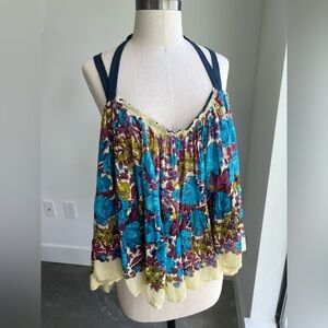 Free People - Floral Halter Top